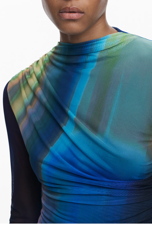 DESIGUAL RÖVID NŐI RUHA KÉK SZÍNŰ