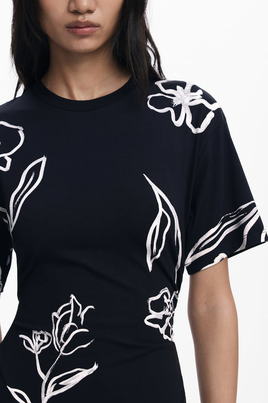 DESIGUAL NŐI HOSSZÚ FEKETE RUHA