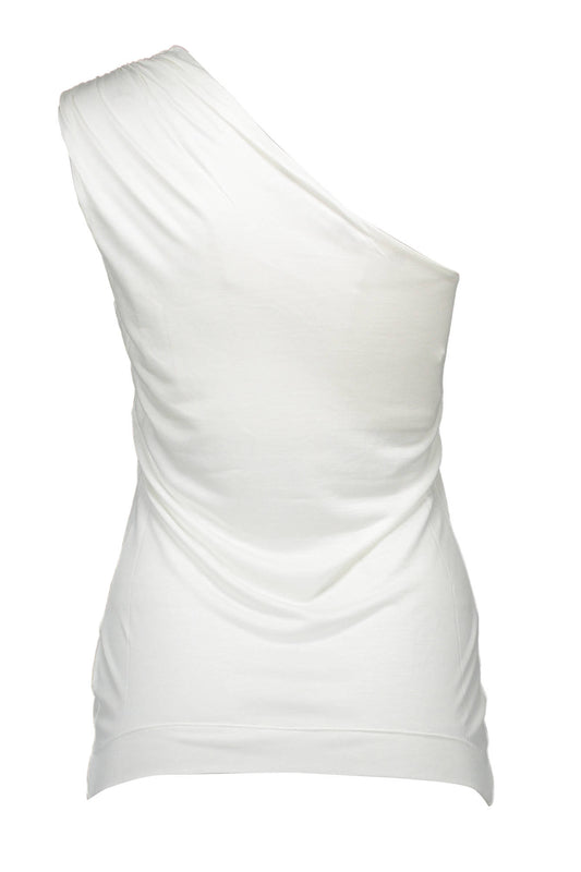LOVE MOSCHINO WHITE WOMAN TANK
