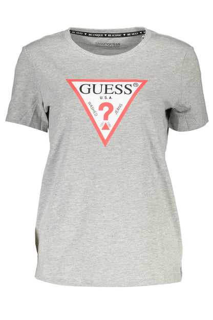 GUESS JEANS RÖVID UJJÚ NŐI SZÜRKE PÓLÓ