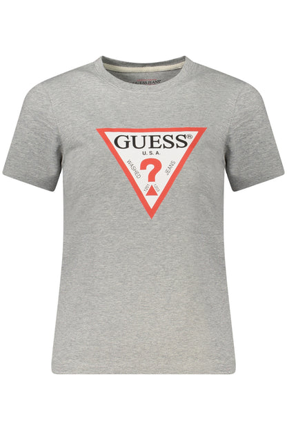 GUESS JEANS RÖVID UJJÚ NŐI SZÜRKE PÓLÓ