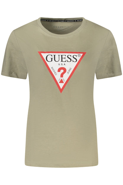 GUESS JEANS ZÖLD NŐI RÖVID UJJÚ PÓLÓ