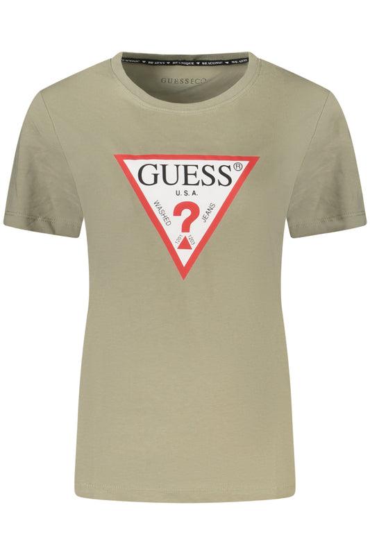 GUESS JEANS ZÖLD NŐI RÖVID UJJÚ PÓLÓ