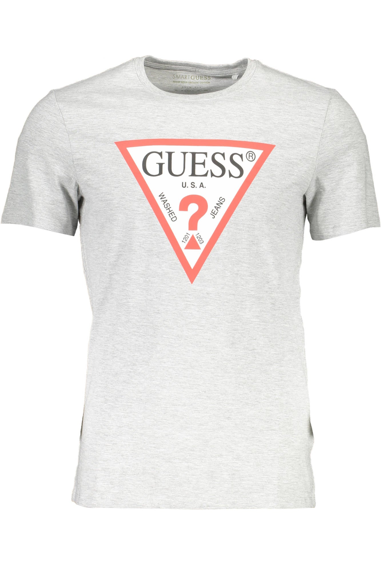 GUESS JEANS RÖVID UJJÚ FÉRFI SZÜRKE PÓLÓ