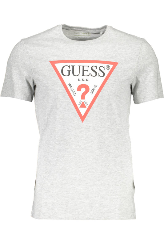 GUESS JEANS RÖVID UJJÚ FÉRFI SZÜRKE PÓLÓ